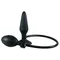 Orion True Black Silikon Pump Plug - надувна анальна пробка, 15х4-10 см (чорний)