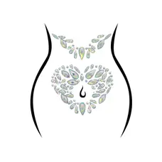 Стразы-украшения для тела Leg Avenue Novalie body jewels sticker