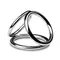 Sinner Gear Unbendable - Triad Chamber Metal Cock and Ball Ring - Large потрійне ерекційне кільце