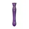 Zalo Queen G-Spot Pulse Wave Vibe - Премиальный вибратор для точки G с функцией нагрева, 21,5х3,5 см (фиолетовый)