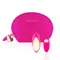 Rianne S: Pulsy Playball Deep Pink Віброяйце з вібруючим пультом дистанційного керування, 7х3 см (рожевий)
