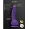 Gvibe Greal 2 - Супер реалистичный вибратор из Bioskin, 15х4 см (фиолетовый)
