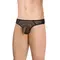 SoftLine Mens Briefs 4525 - чоловічі стрінги, M/L (чорні)