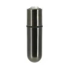PowerBullet - First-Class Bullet 2.5" with Key Chain Pouch - Вібропуля (сіра)