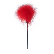 Feather Tickler Red - Boss Series Fetish - Тіклер (червоний)