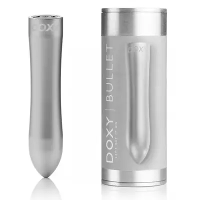 DOXY BULLET SILVER - Вибратор, 12х2.5 см