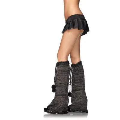 Leg Avenue - Расширяющиеся к низу гетры, S-L (серый) Leg Avenue - Расширяющиеся к низу гетры, S-L (серый)