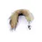 Boss Fox TAIL Brown XL - Анальна пробка з хвостом, 6,5х2,7 см (коричневий)