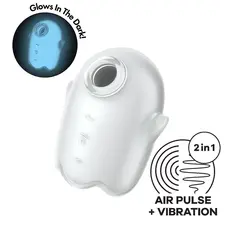 Вакуумний стимулятор Satisfyer Glowing Ghost