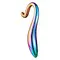 Стеклянный фаллоимитатор Glamour Glass Elegant Curved Dildo