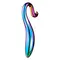 Стеклянный фаллоимитатор Glamour Glass Elegant Curved Dildo