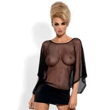 Сексуальний комплект Obsessive Punker dress (S / M)