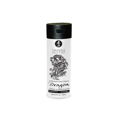 Shunga Dragon Cream Sensitive - Стимулирующий крем для пар, 60 мл