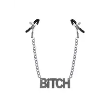 Bitch, Feral Feelings - Nipple clamps Bitch - Зажимы для сосков (серебристый)
