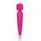 Rianne S Bella Mini Wand Rose вібромасажер 10 режимів, 19х4 см (яскраво рожевий)