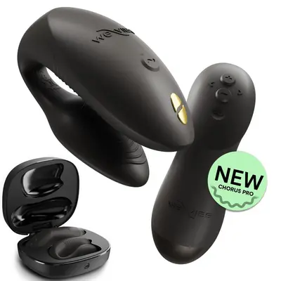 Вібратор для пар зі смарт управлінням We-Vibe Chorus Pro Satin Black