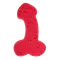 Sponge Willy Red - Губка для ванной в форме пениса, 19 см (красный)