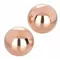 CalExotics Climax Weighted Kegel Balls Nickel-Free - Rose Gold - Вагінальні кульки, 2 шт (золотистий)
