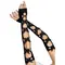 Leg Avenue - Butterfly applique arm warmers - Ніжні рукавички прикрашені метеликами (чорний)