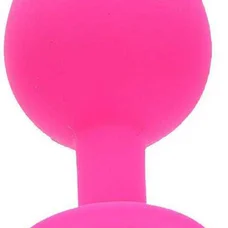 Toy Joy Medium Diamond Booty Jewel - Пробка анальная, 8х3.5 см (розовая)