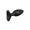 Lovense Hush 2 - Анальна смарт-вібропробка розмір M, 13.5х4.4 см