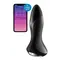 Satisfyer Rotator Plug 1+ - Анальна смарт-пробка, 12.8х3.8 см (чорна)