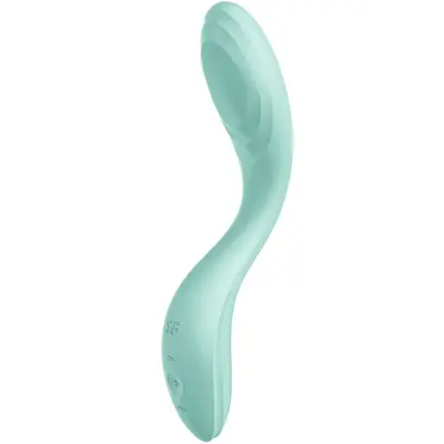 Satisfyer Rrrolling Pleasure - Вибратор для точки G, 22х4 см (мятный)