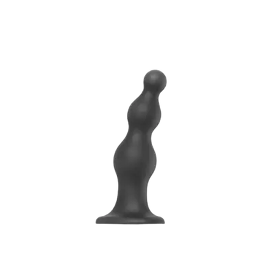 Анальная ёлочка насадка для страпона Strap-On-Me Dildo Plug Beads, 15,8х4,8 см размер XL