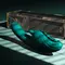 Вібратор-кролик зі смарт управлінням Zalo Ares Turquoise Green