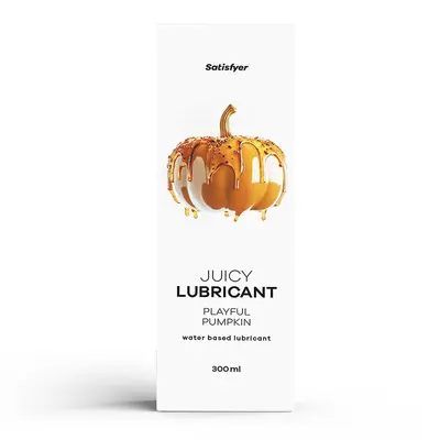 Лубрикант на водній основі Satisfyer Juicy Lubricant, 300 мл (гарбуз)
