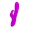 Pretty Love Dylan Vibrator Purple - вібратор кролик з функцією, що імітує стимуляцію пальчиком, 21х3.5 см (фіолетовий)