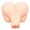 Мастурбатор з вібрацією Crazy Bull Exact Full Size Vagina And Anal