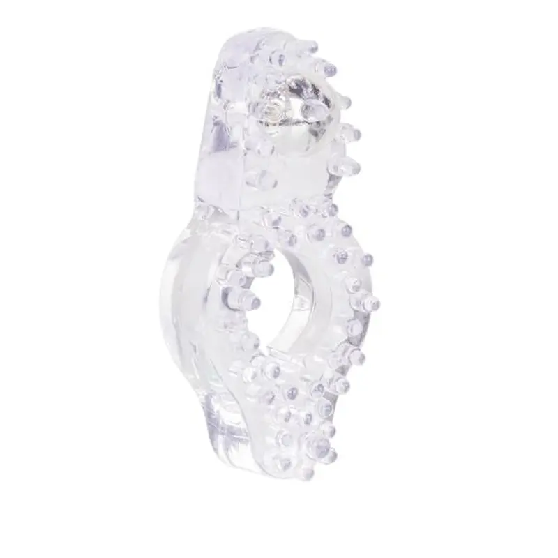 Basic Essentials Teaser Enhancer Ring - Насадка на член с клиторальным стимулятором, 8х3 см Basic Essentials Teaser Enhancer Ring - Насадка на член с клиторальным стимулятором, 8х3 см