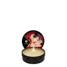 Shunga Massage Candle - Масажна свічка з ароматом полуниці, 30 мл