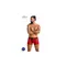 Passion - 046 SHORT PARKER red - Сексуальні чоловічі труси з відкритою попкою, L/XL