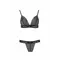 Passion Exclusive Glamiss Set - Комплект белья, S/M (чёрный)