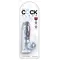 Pipedream King Cock Clear 5" Cock with Balls - Реалистичный фалоимитатор на присоске, 10.8х3.55 см, (прозрачный)
