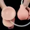 LoveToy Squirt Extreme Dildo Flesh 10'' - Великий кінчаючий фалос, 25.4х4.8 см