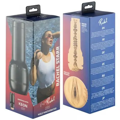 Kiiroo Feel Rachel Starr - Мастурбатор копія вагини порнозірки, 22.4х6 см