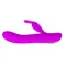 Pretty Love Dylan Vibrator Purple - вібратор кролик з функцією, що імітує стимуляцію пальчиком, 21х3.5 см (фіолетовий)