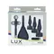 Lux Active Equip Silicone Anal Training Kit - набор анальных игрушек для новичков