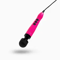 Вібратор мікрофон DOXY Die Cast 3 Hot Pink, дуже потужний, живлення 220В, металевий корпус