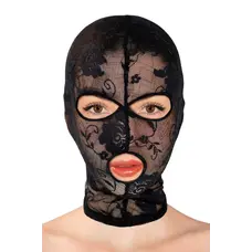 Маска Fetish Tentation Patterned Fishnet Hood