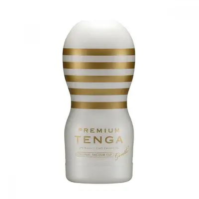 Tenga Premium Original Vacuum Cup Gentle - мастурбатор, 15,5х6.9 см. (белый)
