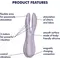 Вібратор для клітора Satisfyer Threesome 2