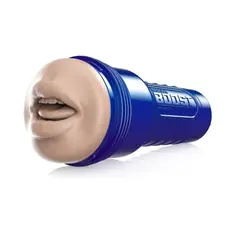Fleshlight Boost Blow - мастурбатор ротик с языком и новой турбо камерой, 24.75 см (телесный)
