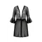 Пеньюар Passion LEAFA PEIGNOIR black, L/XL