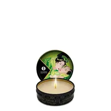 Shunga Massage Candle - Масажна свічка з ароматом зеленого чаю, 30 мл