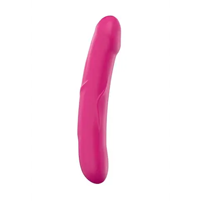 Ділдо Dorcel Real Sensation M двосторонній фалоімітатор із силікону, 22.5х3.9 см (рожевий)