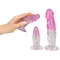 Набор анальных пробок Crystal Clear Anal Training Set, 3 шт
